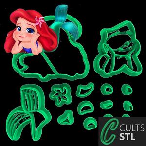 CORTADOR PEQUENA SEREIA 3 - 7cm