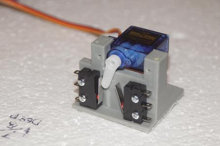 Servo mount; turnout control;