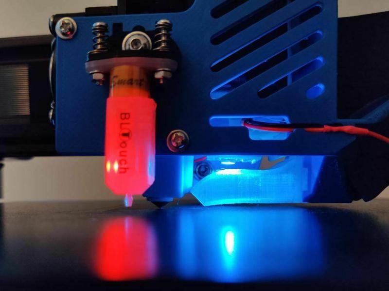 Big Bertha - An Artillery Genius AIO Extruder Cover + Blower + Cable Relief + BLTouch