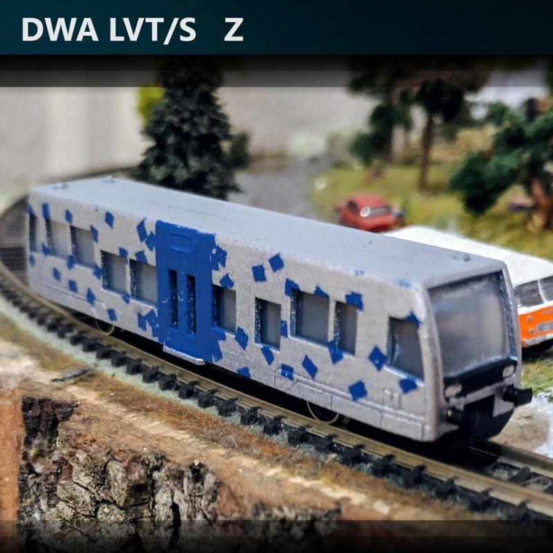 DWA LVT/S (BR672 DB)   Z scale