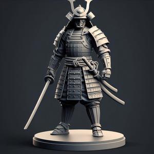 Armored Samurai Warrior