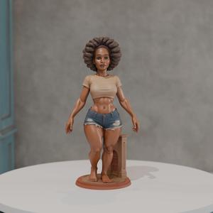 model pin-up