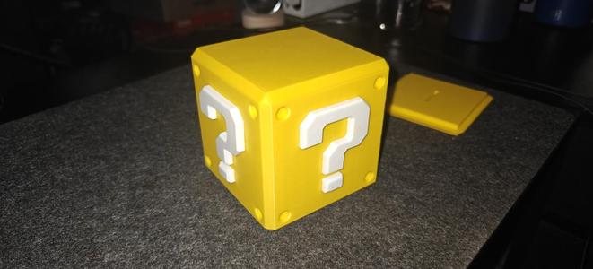 Mario Bros Piggy Bank Cube