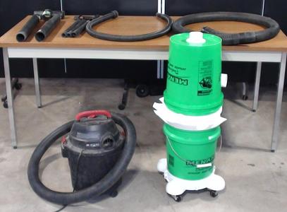 Dust Bucket - Dust collection system