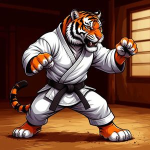 Karate tiger