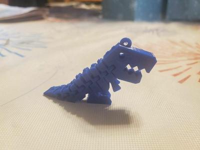 Flexi Rex keychain (remix)