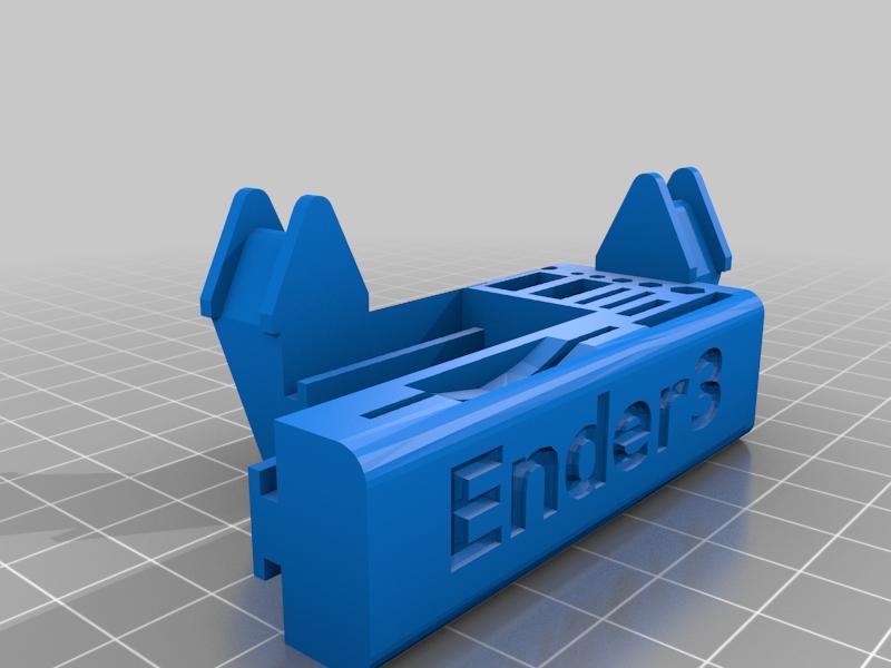 Ender 3 tool holder with usb and micro sd slots