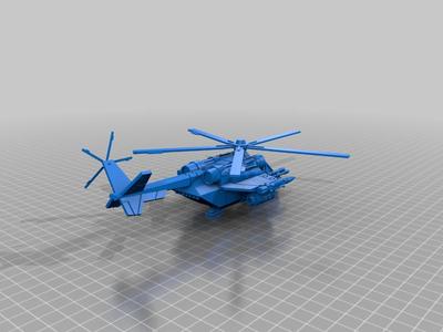 Intergalactic Guard Cobra Attack Helicopter AH-1