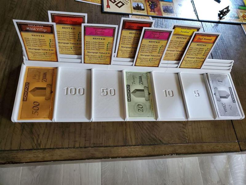Monopoly Deed Card Organizer