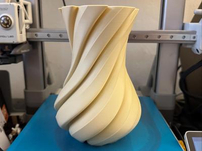 "Chios" Contemporary Spiral Vase