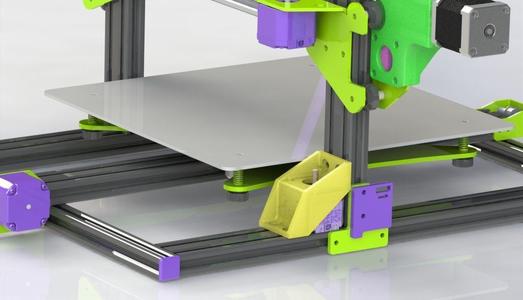 CR10 & Ender3 Z Axis Motor Mount and Strengthing Member
