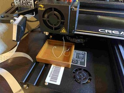 Hot end drip tray