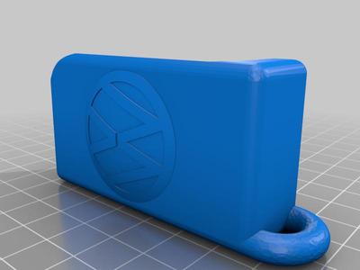 holder for a VW car key (with logo)
