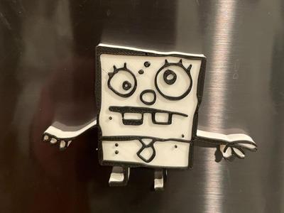 Doodlebob Fridge Magnet
