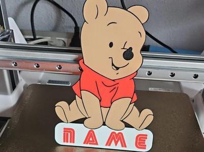 Winnie the Pooh Personalized Name