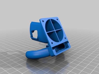 Ender 3 Fan Dual duct MinionD Remake| V-Ian | stock hardware