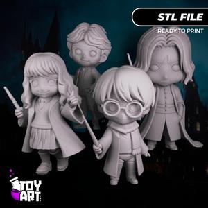 Wizarding Trio + Snape - Harry Potter Bundle
