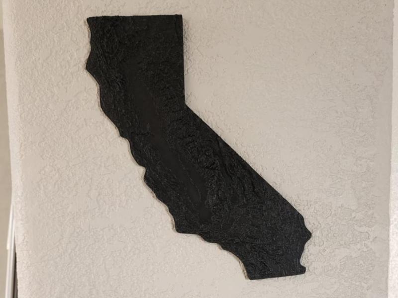 California Topographic map