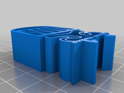 Enderfeet v2 remake - High profile shock absorbing feet for Ender 3