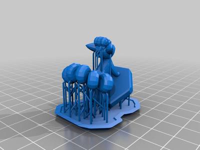 Fixed and supported pokemon chess set (for resin)