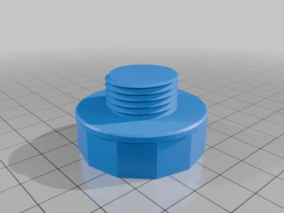 Droll Yankee seed tray plug bolt screw