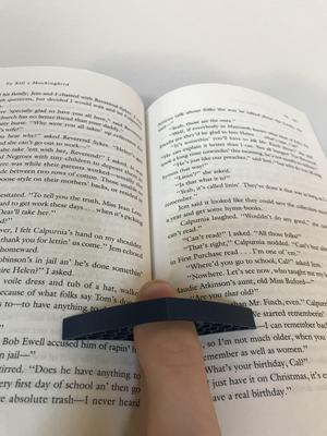 One Handed Book Holder