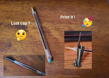 Bic pen cap