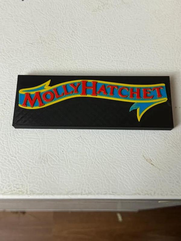Molly Hatchet Band Sign   