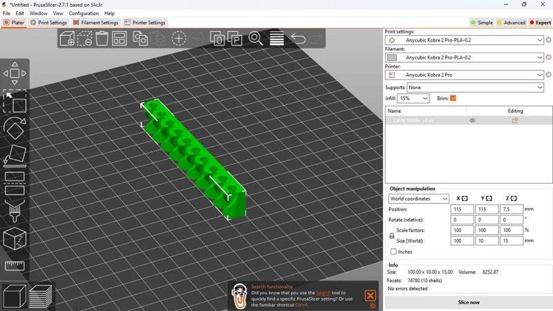 Universal Cable Holder   