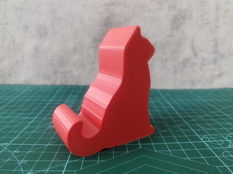 cat phone stand   