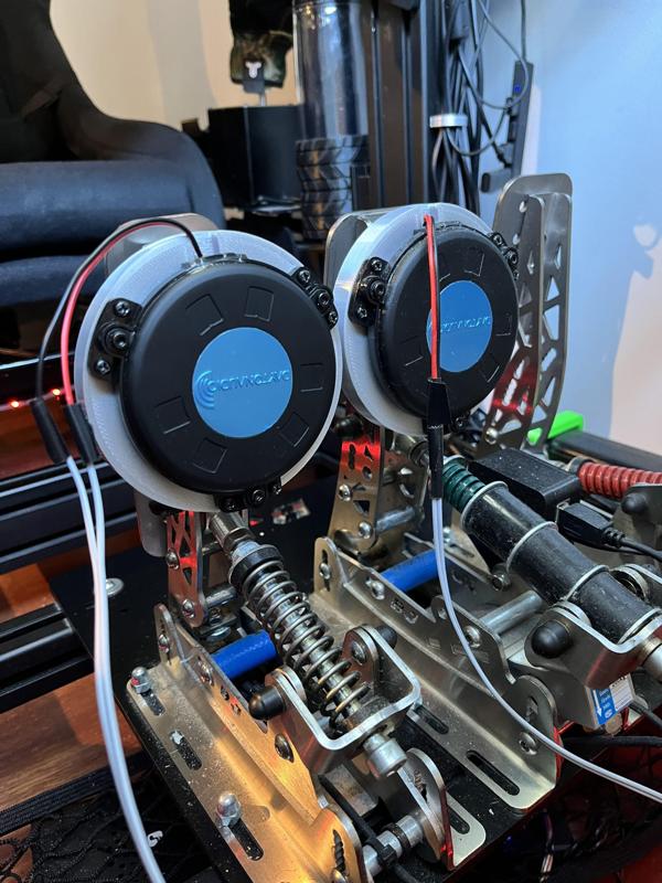 Dayton Audio TT25 mount for BJ Sim Racing pedals