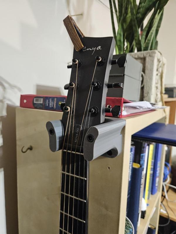Guitar wall mount specifically for the Enya Nova Go acoustic guitar