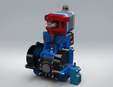 Magnetic Direct Drive Extruder (E3D V6)