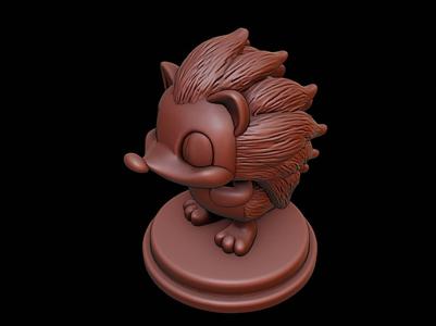 Hedgehog Animal Figure Printable