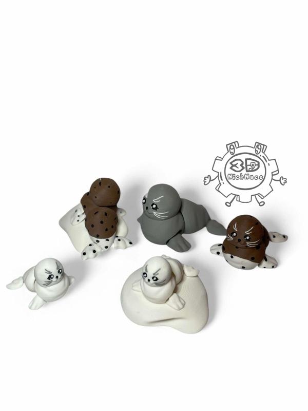 Seal Flexi Toy - Ice Bergs Included!