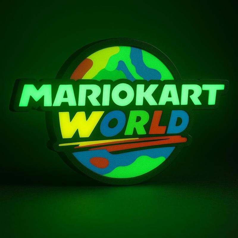 Mario Kart Lampe – World Edition