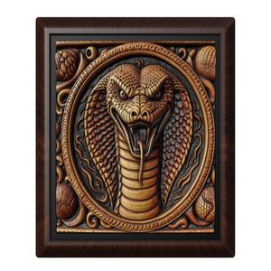 snake animal wall art relief wall decor