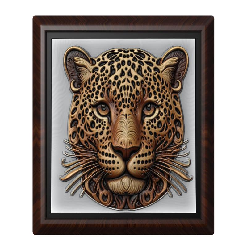Leopard animal wall art relief wall decor