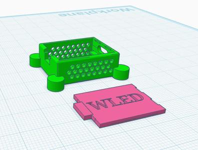esp32 c3 - super mini MAG WLED.stl