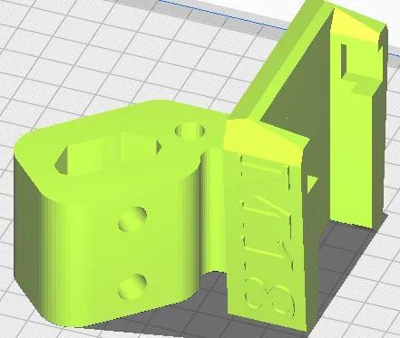 Milwaukee Packout Side Rail m18 battery bracket   