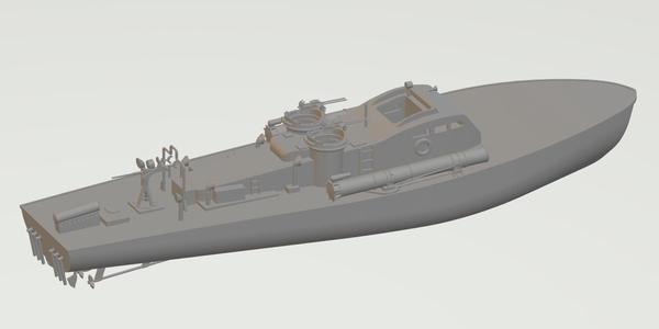 1/72 Scal Elco 77 ft PT-61 1943.stl
