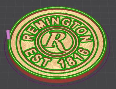 Remington Arms Coaster