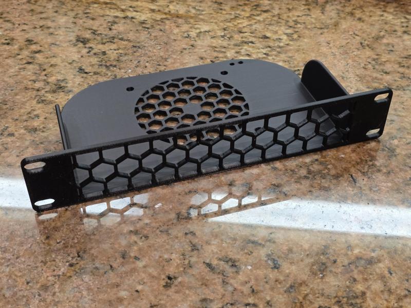 10inch 1U Rack Fan Tray for 92mm Fan (Noctua NF-A9 Compatible)