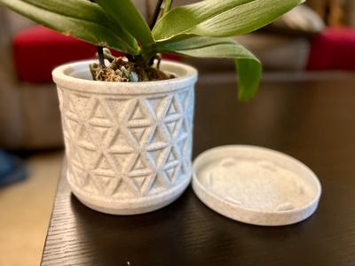 Tranquility - Planter & Drip Tray