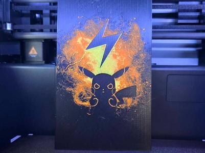 Hueforge Pikachu Lightning ( 3 Colour )