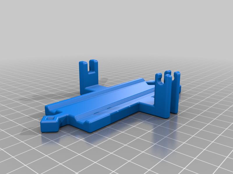 Railway barrier for toy train set
