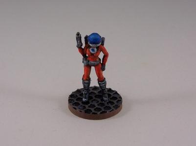 Space Girl (28mm Miniature)