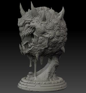 Cacodemon 32mm miniature
