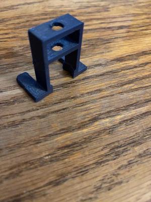 Glue jig for leg adjuster foot assembly