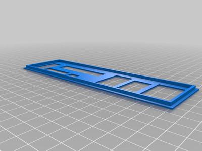 Back Shield for ASUS p5p42td Pro